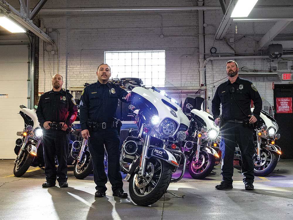 Inside The Milwaukee Police Motorcycle Unit Garage Motorcyclist