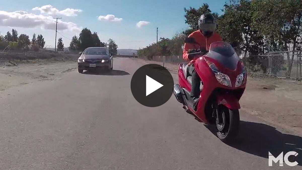 motorcycle vs car drag race