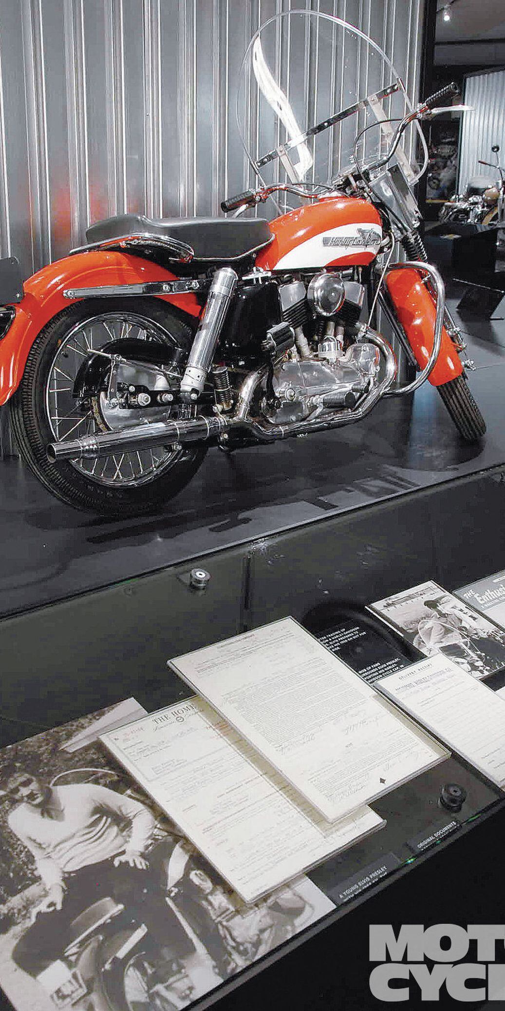 Elvis Presley's 1956 Harley-Davidson KH | Fit For The King