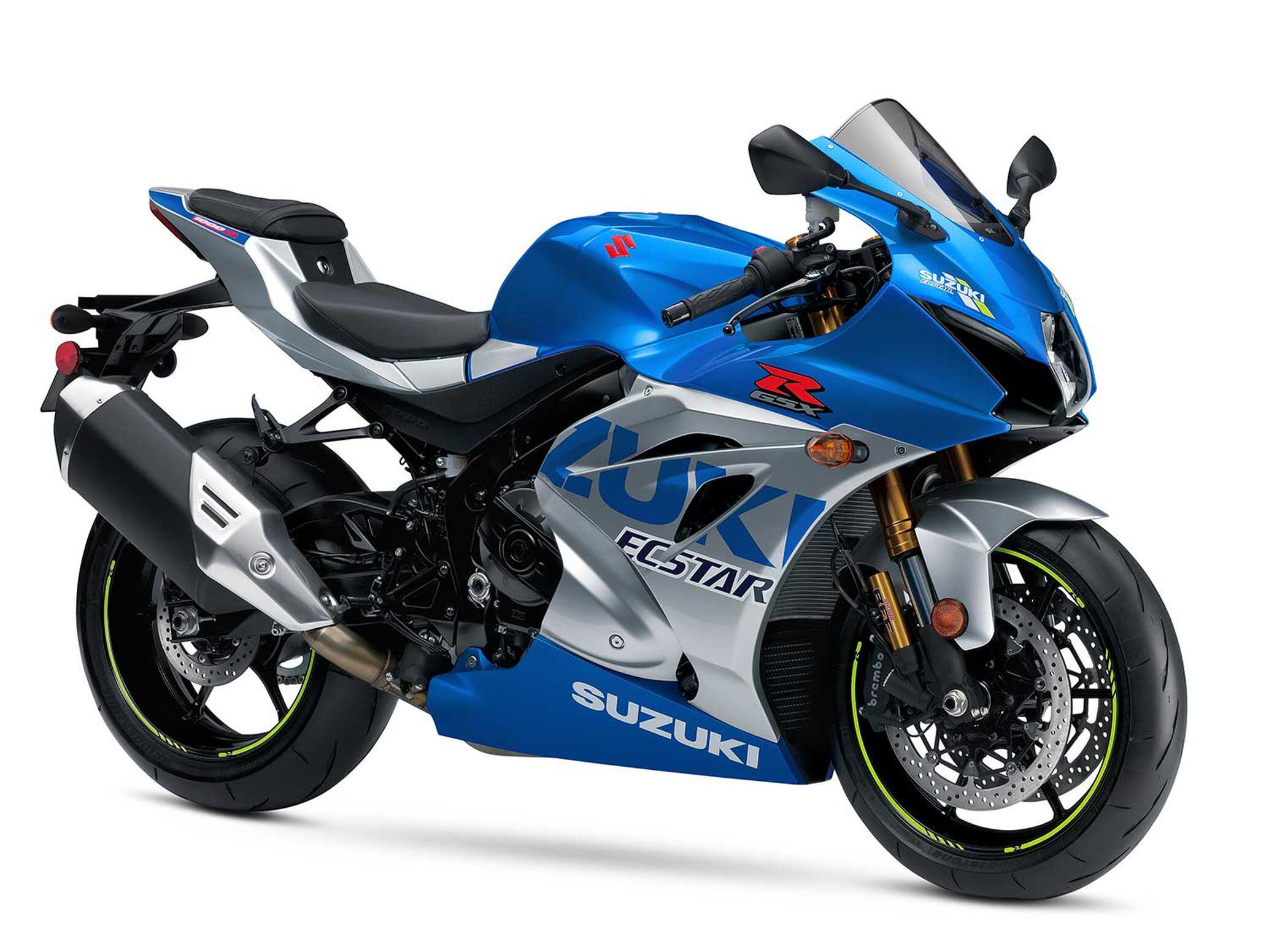 The 2021 Suzuki GSX-R1000R will be available in a special 100th Anniversary Edition livery.