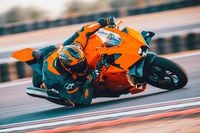 2025 KTM 990 RC R racing on race track