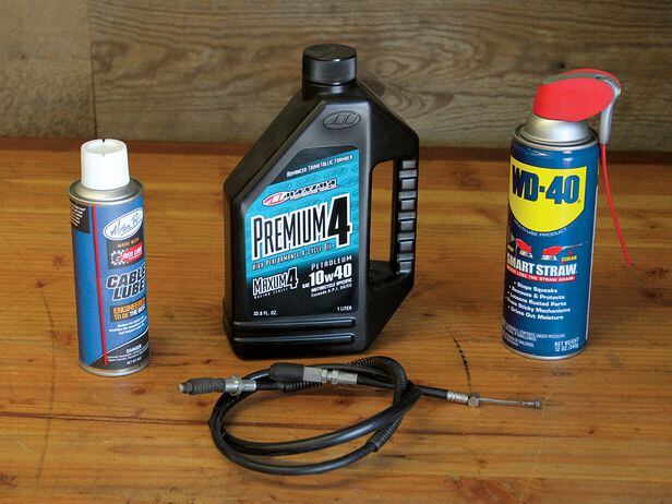 How to Lube Throttle and Clutch Cables