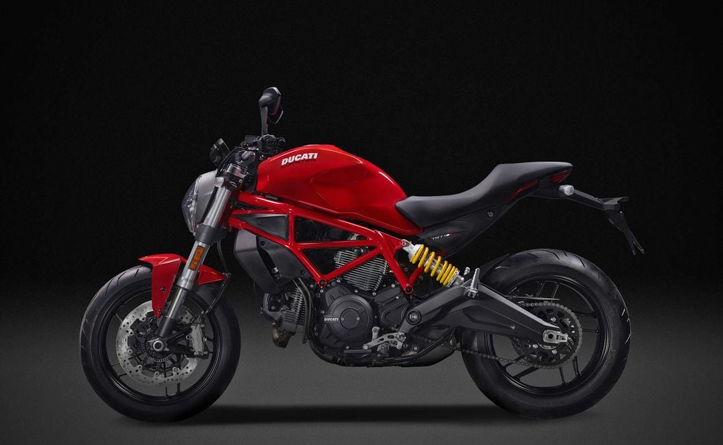 Ducati monster best sale 797 first bike