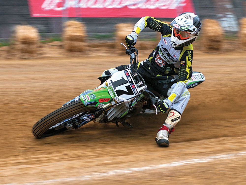 King of the Hill Peoria TT Racing Motorcyclist