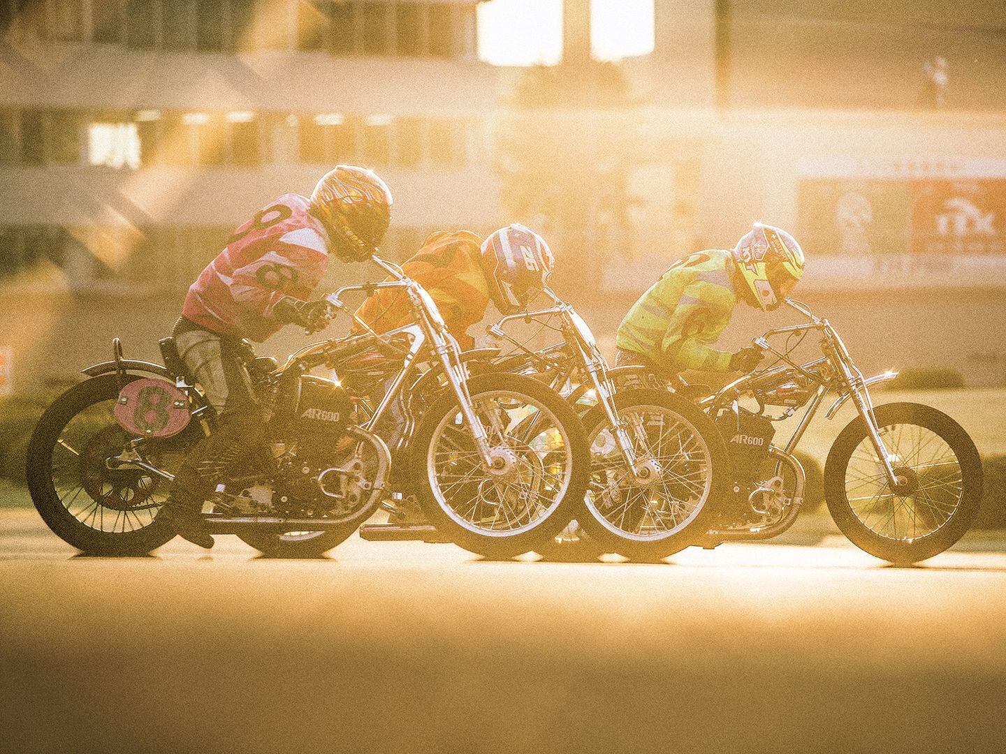 Japan's Version Of Motorcycle Speedway Racing Auto Race Motorcyclist