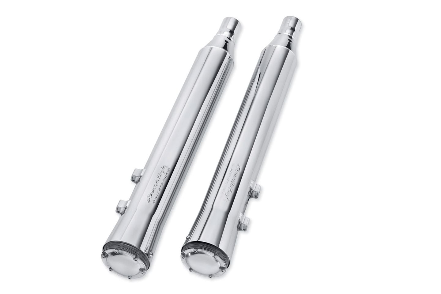 New Screamin' Eagle Nightstick Dual Touring Mufflers | Motorcyclist