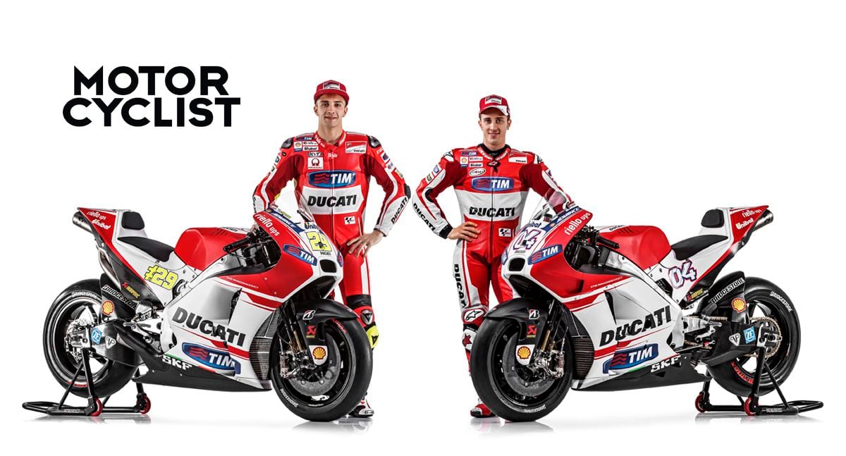 MotoGP News: 2015 Ducati Team Unveils New Desmosedici GP15