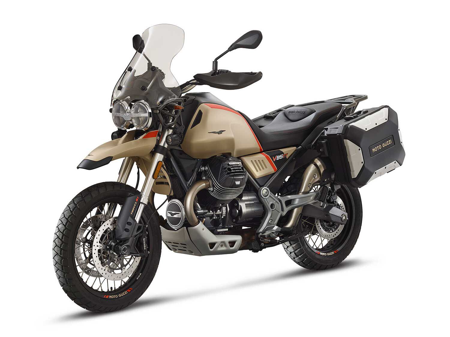 2021 Moto Guzzi V85 TT First Look Motorcyclist