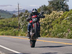 Ducati monster best sale 821 wheelie