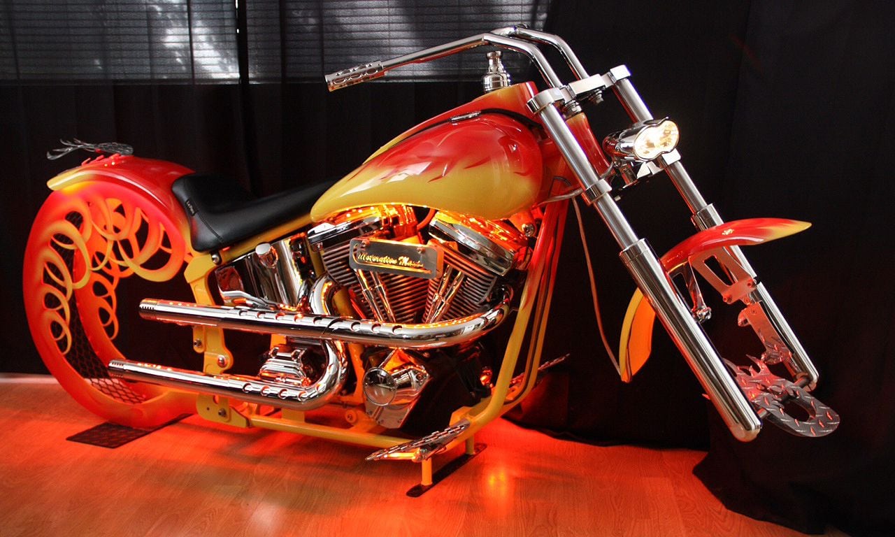 Hawaiian Style Motorcycle Art | Motorcyclist