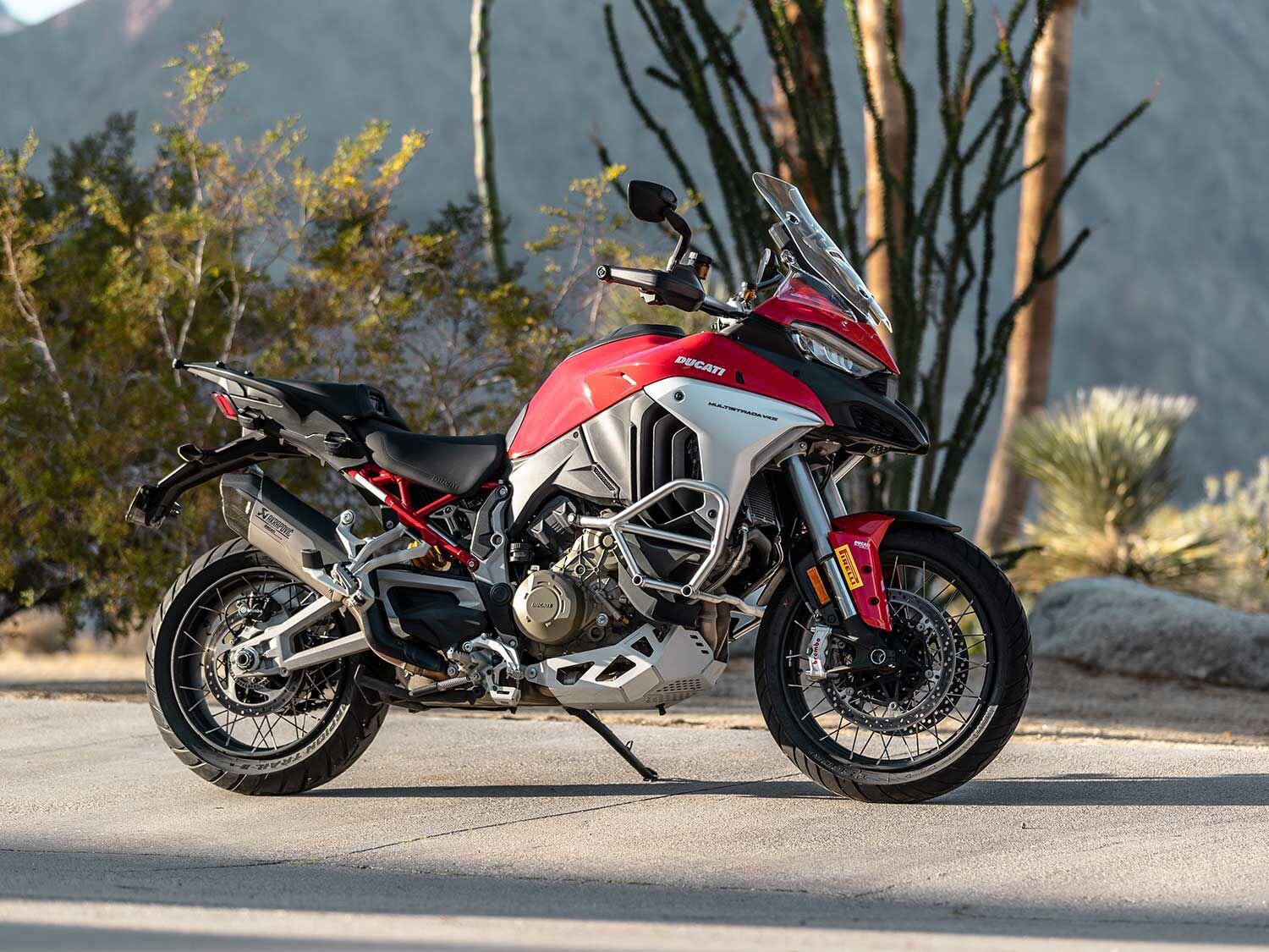 2021 Ducati Multistrada V4 S MC Commute Review Photo Gallery | LaptrinhX