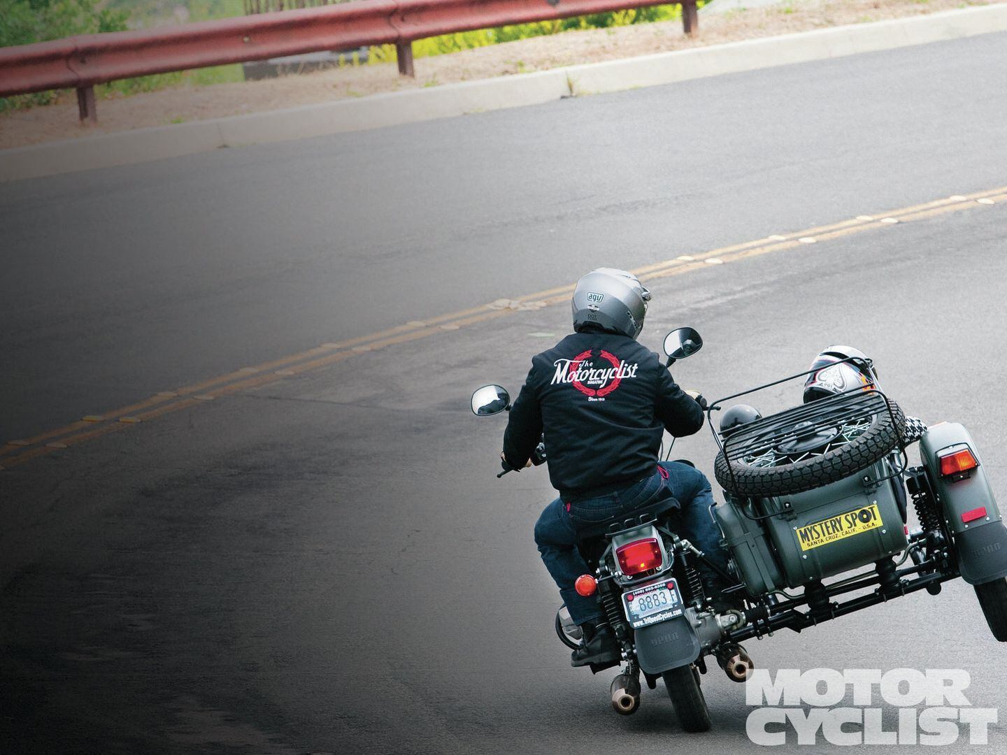 Touring California on a 2012 Ural Sidecar Side By Side