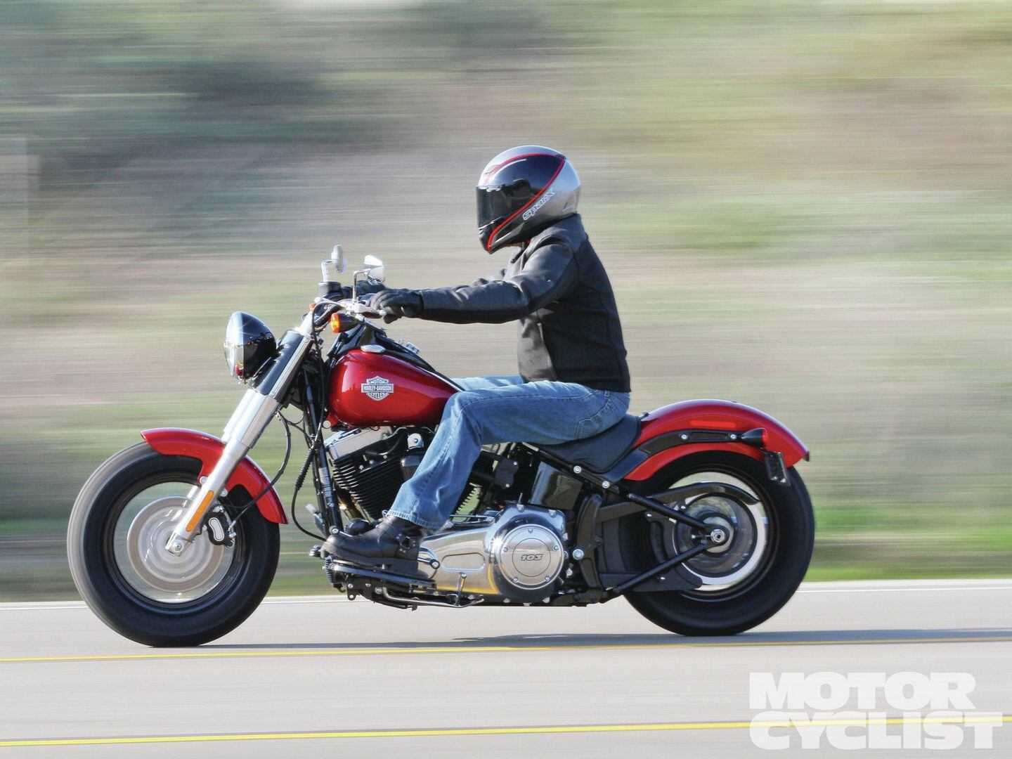 Harley Davidson Softail Slim First Ride Motorcyclist