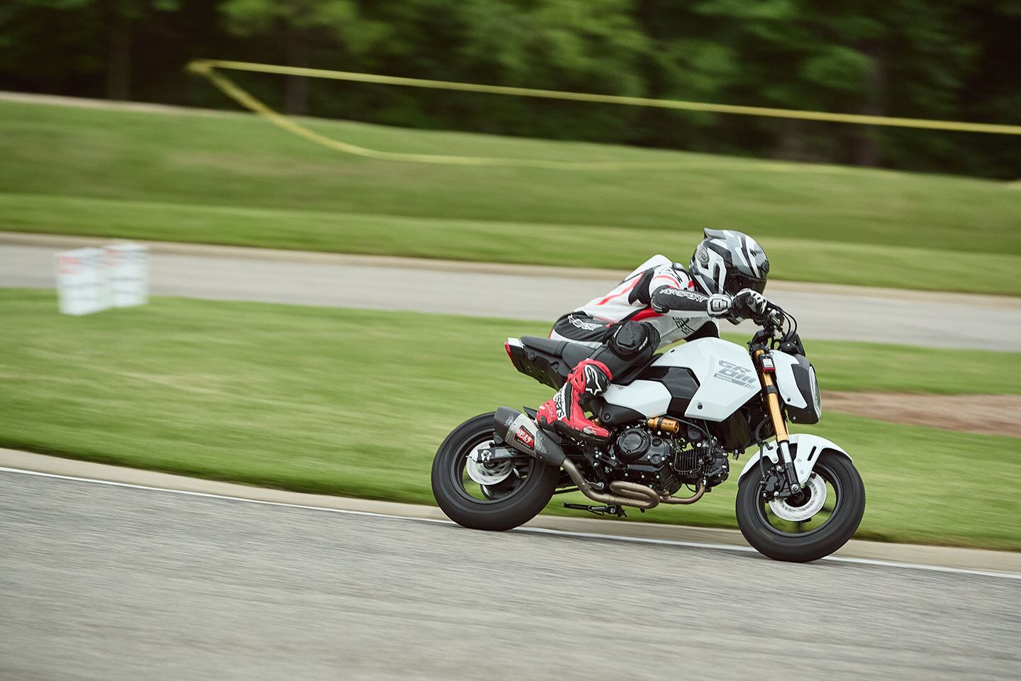 Racing a Honda Grom is the epitome of “it is more fun to ride a slow bike fast than a fast bike slow.”