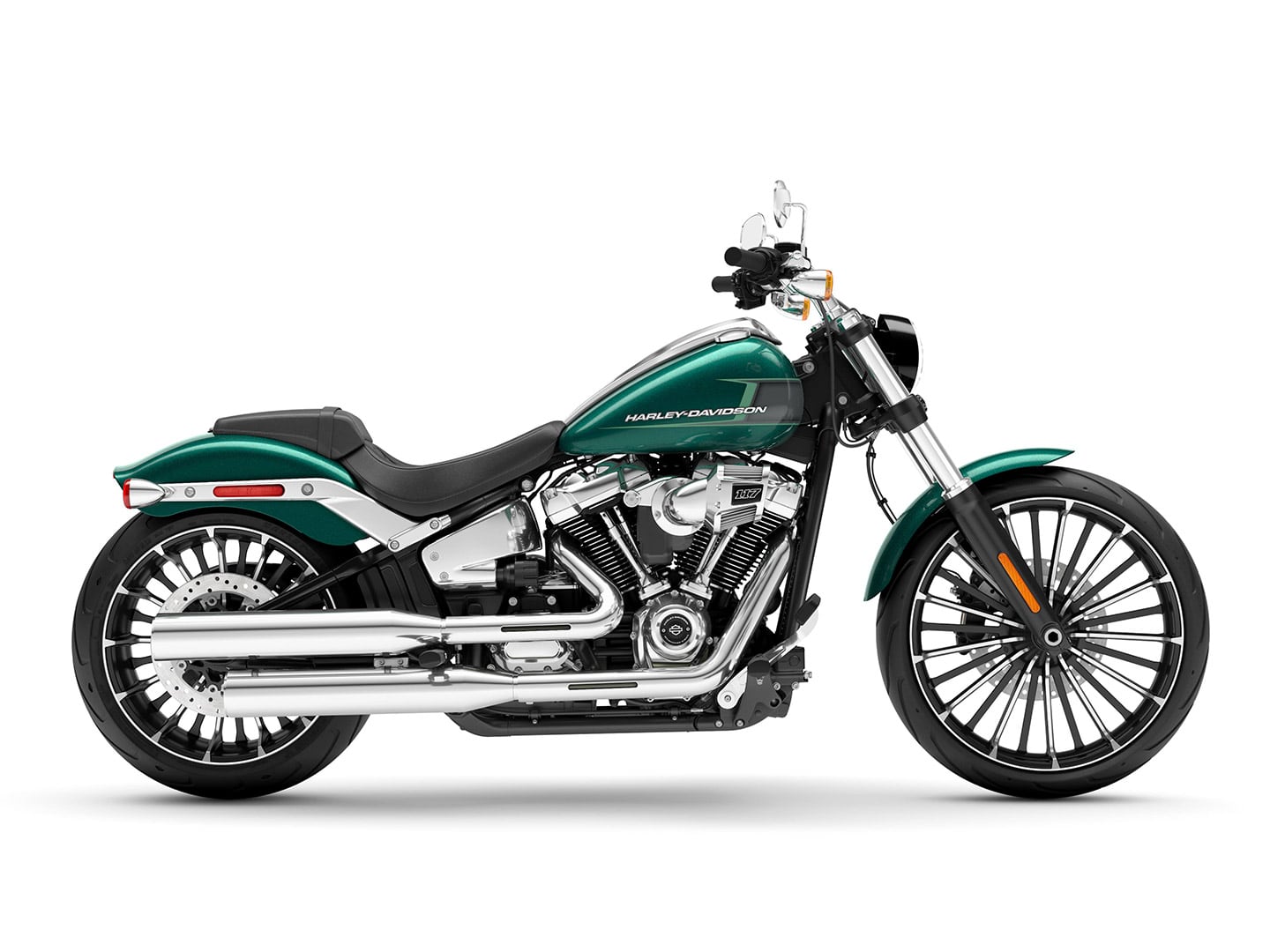 Touring, schmouring. The Harley-Davidson Breakout 117 is built to dominate the space between stoplights.