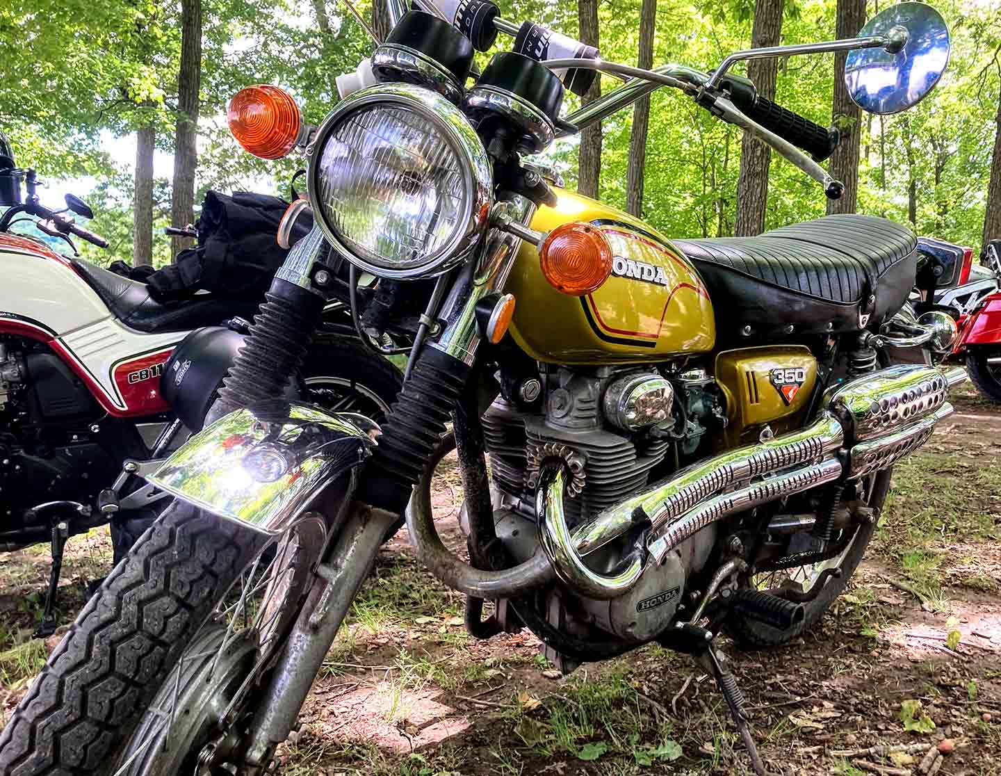 One of the best all-around motorcycles ever made: A 1972 Honda CL350.