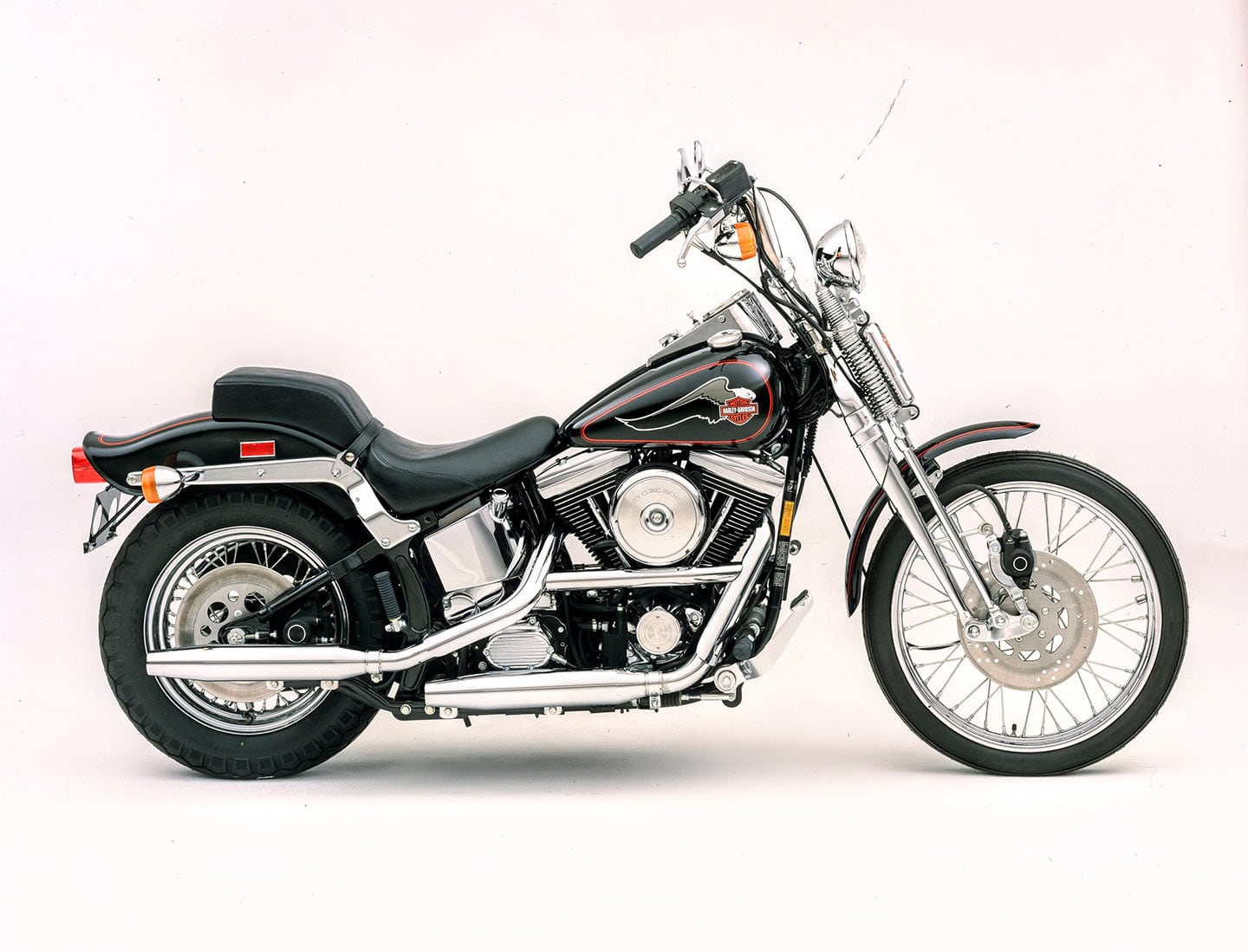 The 1988 Harley-Davidson Springer Softail married cutting-edge rear suspension with a ’50s-era throwback—a springer front end.