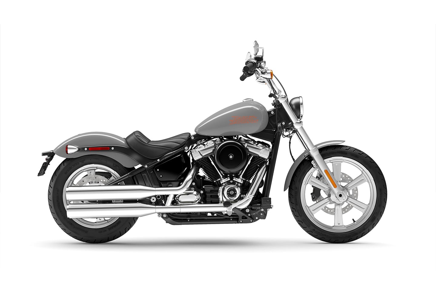 Your Softail journey starts here. The 2024 Harley-Davidson Softail Standard. Shown here in Billiard Gray.