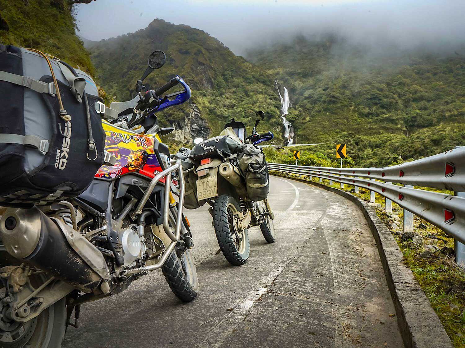 motorcycle tours in ecuador