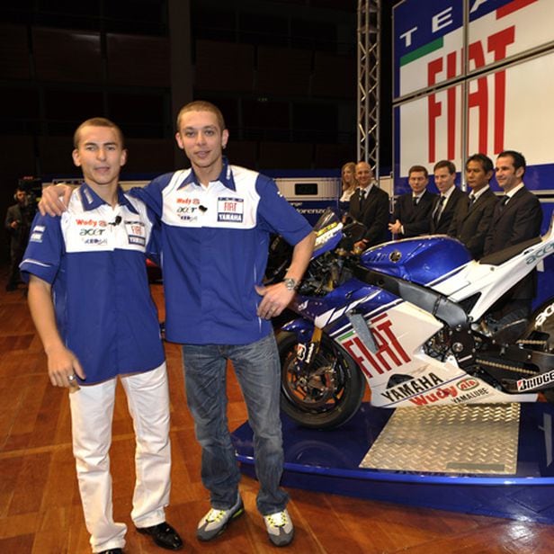 Fiat Yamaha 2008 Team Launch | Valentino Rossi & Jorge Lorenzo